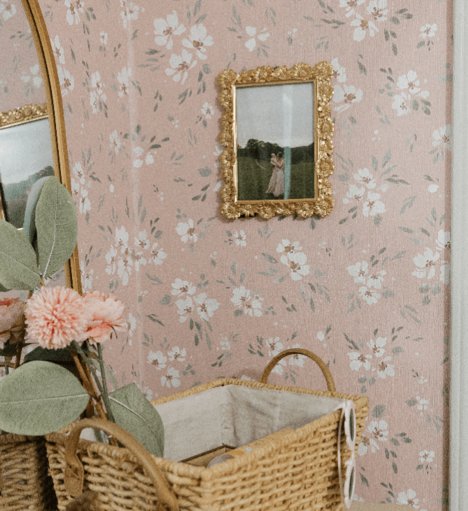 Alina Wallpaper by Melissa Johnson Design - dadada baby