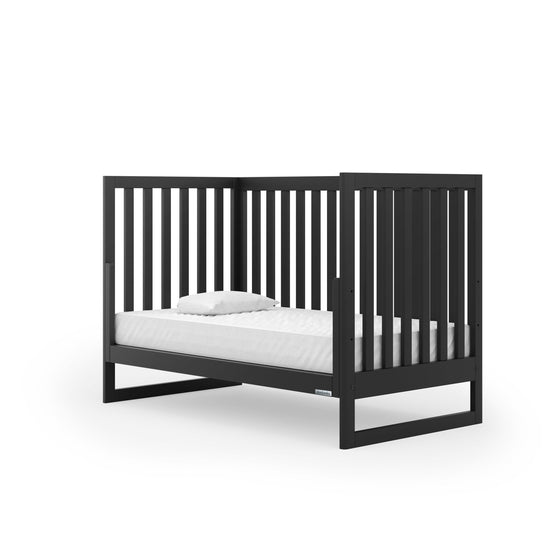 Austin 3-in-1 Convertible Crib - cribs - black