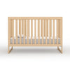 Austin 3-in-1 Convertible Crib - cribs - natural
