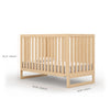 Austin 3-in-1 Convertible Crib - cribs - natural