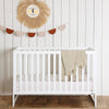 Austin 3-in-1 Convertible Crib - cribs - white