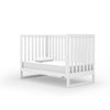 Austin 3-in-1 Convertible Crib - cribs - white