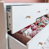 Austin 5-Drawer Nursery Dresser - dresser - white + natural