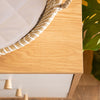 Austin 5-Drawer Nursery Dresser - dresser - white + red oak