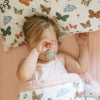 Cotton Muslin Toddler Bedding 3 Piece Set - Butterflies - Bedding Set - Butterflies