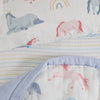 Cotton Muslin Toddler Bedding 3 Piece Set - Unicorns - Bedding Set - Unicorns