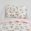 Cotton Muslin Toddler Bedding 3 Piece Set - Watercolor Roses Grande - Bedding Set - Watercolor Roses Grande