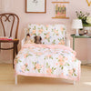 Cotton Muslin Toddler Bedding 3 Piece Set - Watercolor Roses Grande - Bedding Set - Watercolor Roses Grande