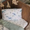 Cotton Muslin Toddler Bedding 3 Piece Set - Whales - Bedding Set - Whales