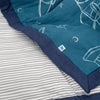 Cotton Muslin Toddler Comforter - Blast Off - Toddler Comforter - Blast Off