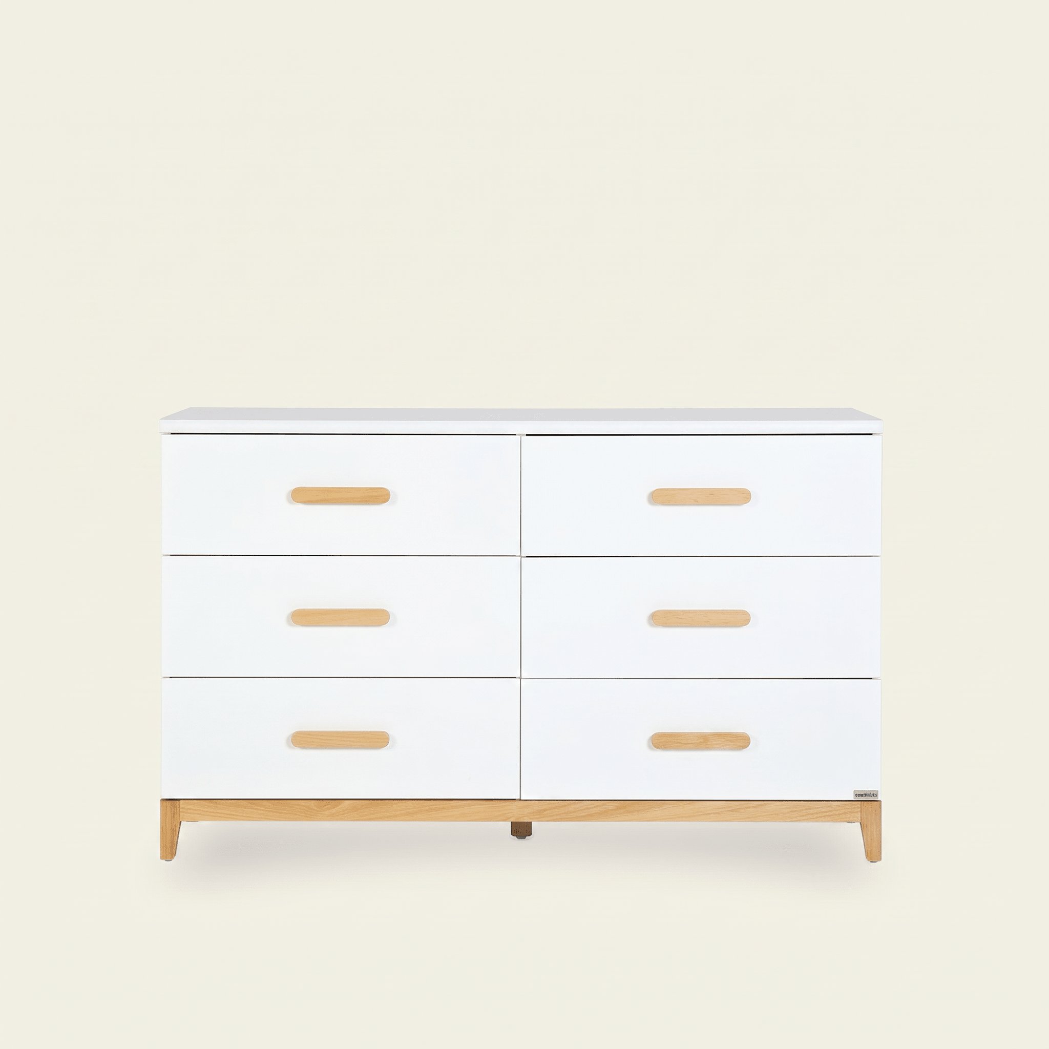lalaページ LaLa Big 6-drawer Nursery Dresser - dadada baby
