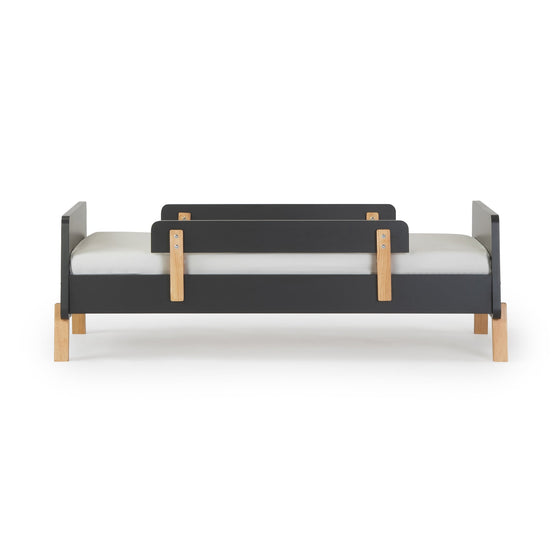 Muse Toddler Bed - toddler bed - graphite + natural