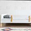 Muse Toddler Bed - toddler bed - white + natural