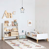 Muse Toddler Bed - toddler bed - white + natural