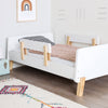 Muse Toddler Bed - toddler bed - white + natural
