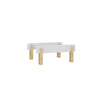 Muse Toddler Bed - toddler bed - white + natural