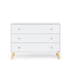 NEW! Austin 3-Drawer Dresser - dresser - white + natural