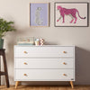 NEW! Austin 3-Drawer Dresser - dresser - white + natural