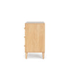 NEW! Austin 3-Drawer Dresser - dresser - white + red oak