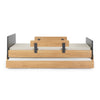 NEW! Fun Bed - Toddler Bed - Graphite/Red Oak
