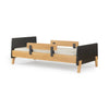 NEW! Fun Bed - Toddler Bed - Graphite/Red Oak