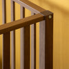 NEW! LaLa 3-in-1 Convertible Crib - cribs - walnut
