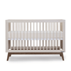 Soho 3 - in - 1 Convertible Crib - cribs - Almond Milk/Walnut