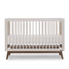 Soho 3 - in - 1 Convertible Crib - cribs - Almond Milk/Walnut