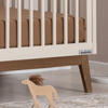 Soho 3 - in - 1 Convertible Crib - cribs - Almond Milk/Walnut