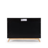 Soho 5-Drawer Nursery Dresser - dresser - black + natural