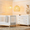 Soho 5-Drawer Nursery Dresser - dresser - white + natural