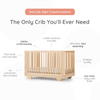 Spirit 8 - in - 1 Convertible Crib - cribs - Natural