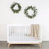 Soho 3-in-1 Convertible Crib - baby crib white + natural