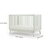 Soho 3-in-1 Convertible Crib - baby crib