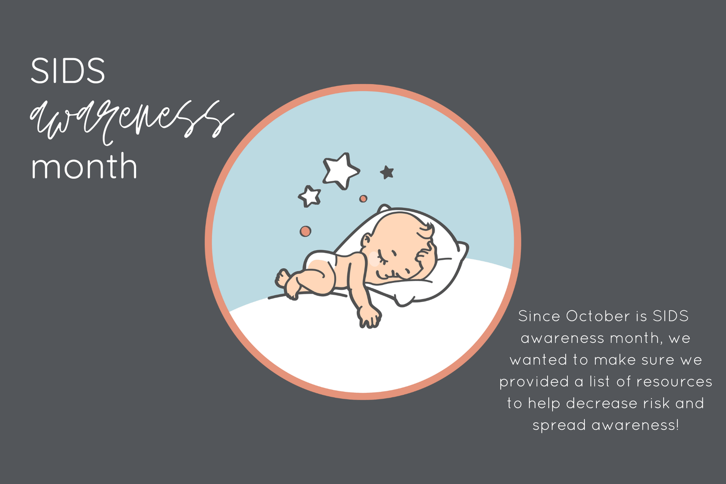 October is SIDS Awareness Month - Here's How You Can Help Save Lives - dadada baby