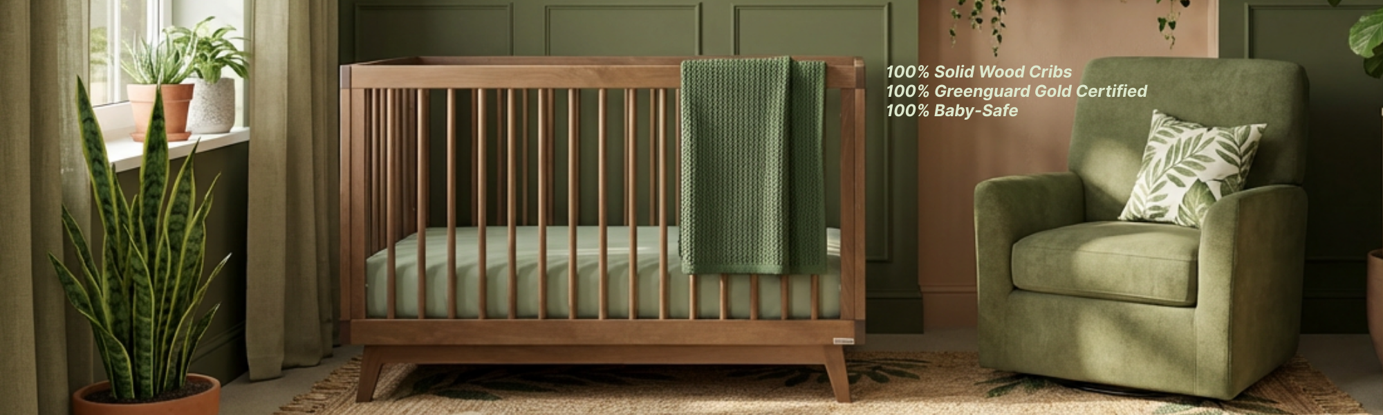 dadada Baby convertible nursery cribs