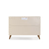 Austin 5 - Drawer Nursery Dresser - dresser - almond milk + walnut
