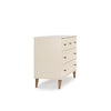 Austin 5 - Drawer Nursery Dresser - dresser - almond milk + walnut