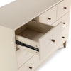 Austin 5 - Drawer Nursery Dresser - dresser - almond milk + walnut