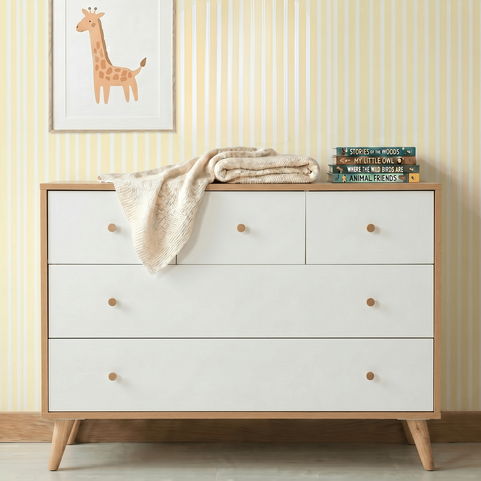 red and gold dresser Dresser by Kindel main image 1