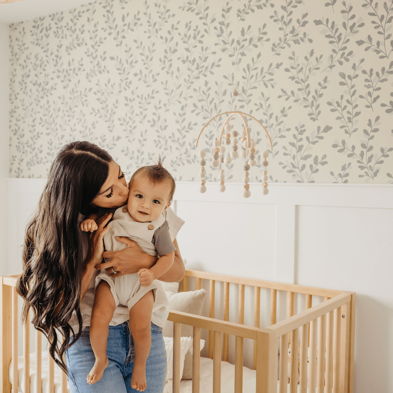 Briar Wallpaper by Mariah Rose - Cream