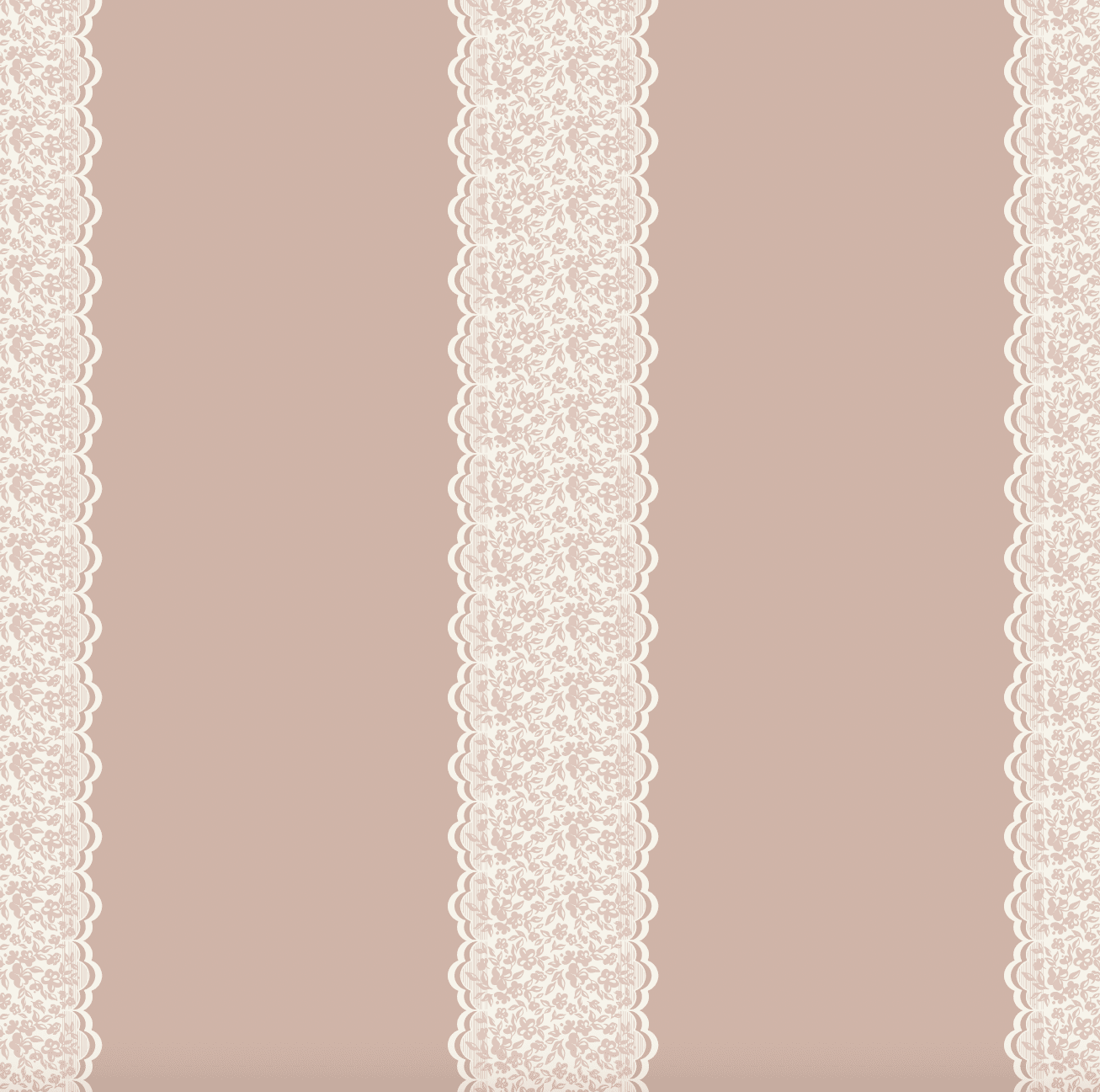 Clara Wallpaper by Ali Anni - Pink