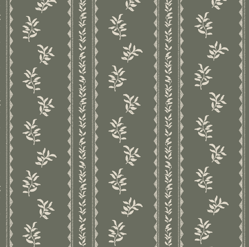 Colleen Wallpaper by Gabriela Dachin - Moss