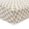 Cotton Muslin Crib Sheet - Adobe Checker - Crib Sheet - Adobe Checker