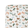 Cotton Muslin Crib Sheet - Butterflies - Crib Sheet - Butterflies