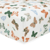 Cotton Muslin Crib Sheet - Butterflies - Crib Sheet - Butterflies