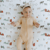 Cotton Muslin Crib Sheet - Farmyard - Crib Sheet - Farmyard