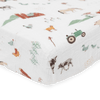 Cotton Muslin Crib Sheet - Farmyard - Crib Sheet - Farmyard