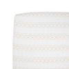 Cotton Muslin Crib Sheet - Gold Diamond - stripe - Crib Sheet - Gold Diamond - stripe