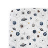 Cotton Muslin Crib Sheet - Planetary - Crib Sheet - Planetary